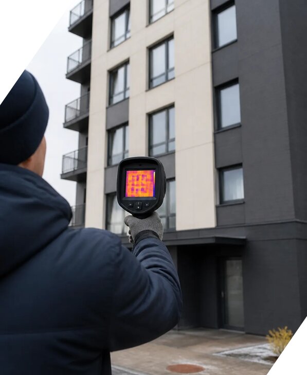 Тепловизионное обследование зданий в Красноярске от 5080 р. | ЭкспертизаРоссия